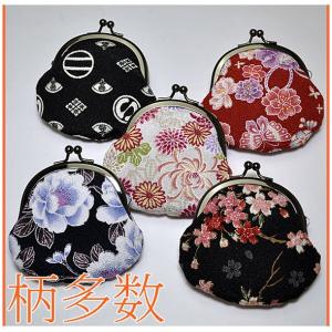 和柄がま口財布丸 メンズレディースおしゃれカジュ...の商品画像