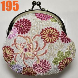 和柄がま口財布丸 メンズレディースおしゃれカジ...の詳細画像1