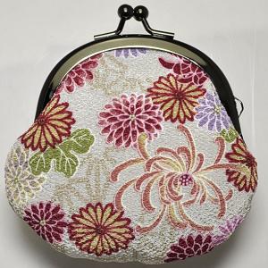 和柄がま口財布丸 メンズレディースおしゃれカジ...の詳細画像2