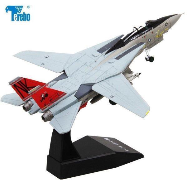 高品質の1/100スケール　アメリカトムキャットF-14/15　ダイキャスト　戦闘機　完成品模型　置...