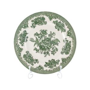 BURLEIGH（バーレイ） グリーン アジアティックフェザンツ 中皿 リム