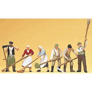 干し草作業　：プライザー　(1/87)　10045