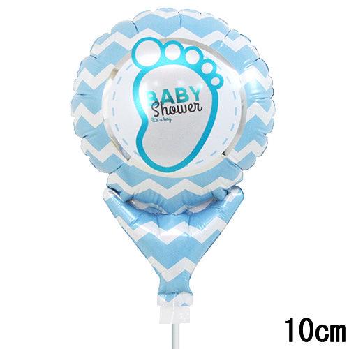 選択用4インチバルーン STBY出産祝フットボーイ 10cm※セット商品の選択用です。本商品のみのご...
