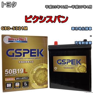 バッテリー デルコア GSPEK トヨタ ピクシスバン GBD-S321M - G-50B19LPL｜wacomjapan