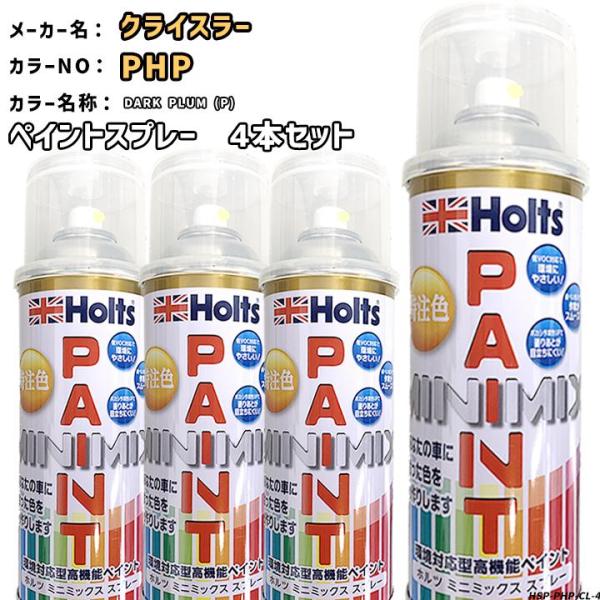 holts ペイントスプレー 4本セット クライスラー PHP DARK PLUM (P) ホルツ ...