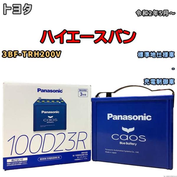 パナソニック caos(カオス) トヨタ ハイエースバン 3BF-TRH200V 令和2年5月〜 N...