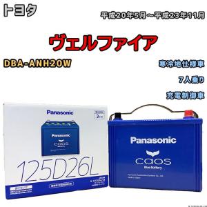 カオス バッテリー パナソニック マツダ RX−8 LA-SE3P 平成15年4月