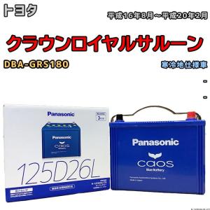 カオス バッテリー パナソニック マツダ RX−8 LA-SE3P 平成15年4月