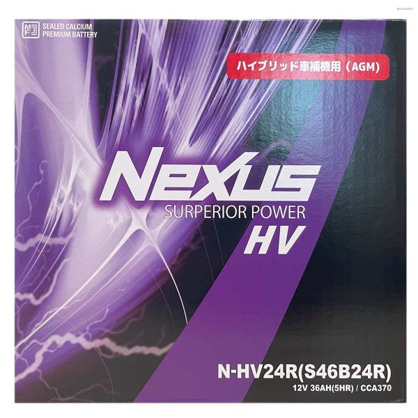 バッテリー NEXUS N-HV24R S46B24R タイプ互換品 バッテリー 正規品 メーカー保...