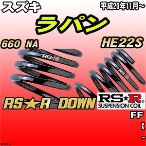 RSR RS-R Ti2000 ハーフダウンサス S110THD スズキ HE21S ラパン用