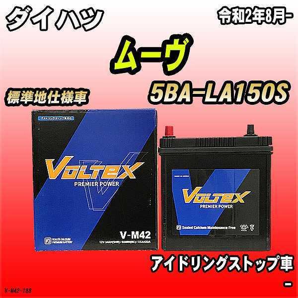バッテリー VOLTEX ダイハツ ムーヴ 5BA-LA150S 令和2年8月- V-M42