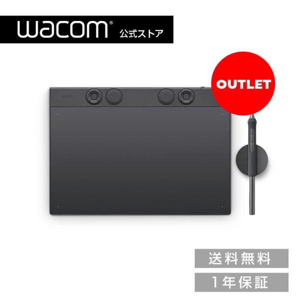 Wacom Intuos Pro medium (PTK670K0C) アウトレット ワコム ペンタ...