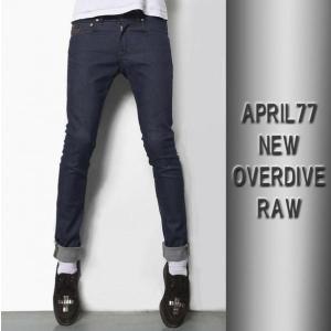 April77 エイプリル77 JOEY New Overdrive Raw インディゴスキニー ジーンズ スキニーデニム april77 ロックファッション