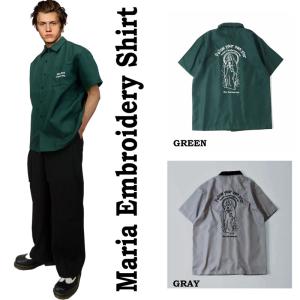 ✅️デットストック Riviera リビエラ ボーリングシャツ ツートンカラー CherrySoda ☆ボーリングシャツ Mint Green【M】 - JOKER＆MARI