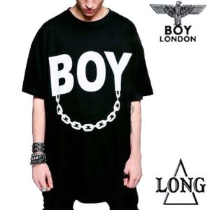 ビックtシャツ BOY LONDON ボーイロンドン LONG CLOTHING ロングクロージング ロゴチェーンTシャツ｜wad-shop
