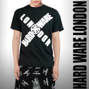 Hard ware london(ハードウェアロンドン)ロゴtシャツ　ロックファッション パンクファッション ロックtシャツ,ストリート系,パンク ロック ,スケーター｜wad-shop