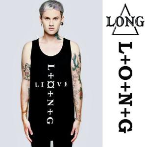 LONG CLOTHING　ロングクロージング　Command Vest  タンクトップ　ロック パンク ファッション ロックtシャツ ユニセックス BOY LONDON｜wad-shop