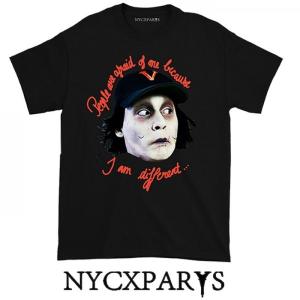 ビックtシャツ NYCXPARYS(エヌワイシーバイパリ)シザーハンズ トップス ジョニー デップ tシャツ おしゃれ ユニセックス メンズ パンク ロック ファッション｜wad-shop