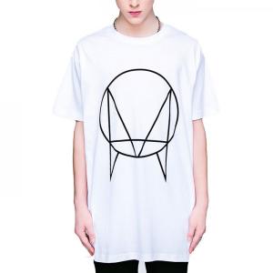 owsla ビックtシャツ LONG CLOTHING ロングクロージング   グラフィックTシャツ ホワイト ロックtシャツ ユニセックス BOY LONDON ボーイロンドン カットソー｜wad-shop