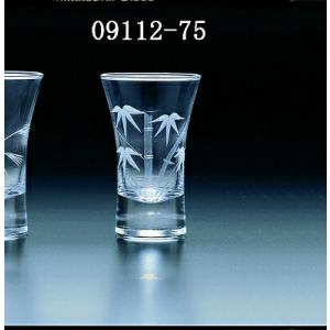 東洋佐々木ガラス 冷酒の器 切子杯 竹切子 110ml 盃 09112-75