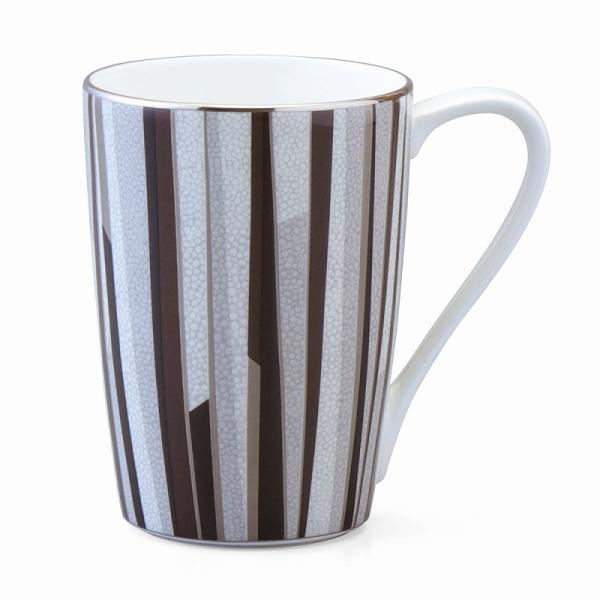 NARUMI ナルミ シャグリーン マグカップ 380cc ブラック 50994-2731 オレンジ...