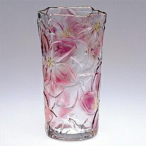 石塚硝子 ISHIZUKA GLASS アデリアグラス ADERIA GLASS 花りんＬＧ花器 7971 花瓶｜wadatoki