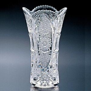 石塚硝子 ISHIZUKA GLASS アデリアグラス ADERIA GLASS アウトゥーレ花器(M) F70651 クリスタル 花瓶｜wadatoki