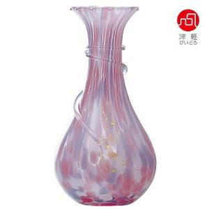 石塚硝子 ISHIZUKA GLASS アデリアグラス ADERIA GLASS 津軽びいどろ 花器 F75247 花瓶｜wadatoki