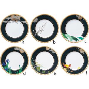 ノリタケ Noritake SHIKISAI RONDO 四季彩舞曲 21cmスクエアプレート揃