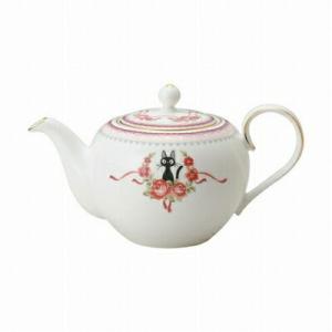Noritake ノリタケ  魔女の宅急便 ティーポット 650ml MJ97284/H-612L H-612L/MJ97284 黒猫 ジジ