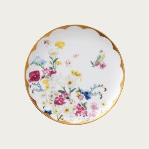 ノリタケ 花更紗 16cmプレート ( ケーキ皿 取り皿 おしゃれ ブランド