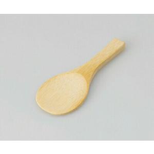 しゃもじ 木製一人用ご飯釜用ミニへら 13336 三陶 