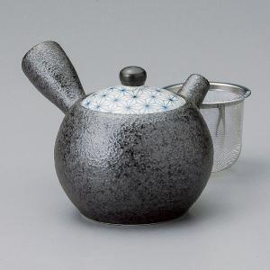 三陶 萬古焼 紫泥急須 実山窯 伊藤実山 伝統工芸士 1.5号玉型石目急須