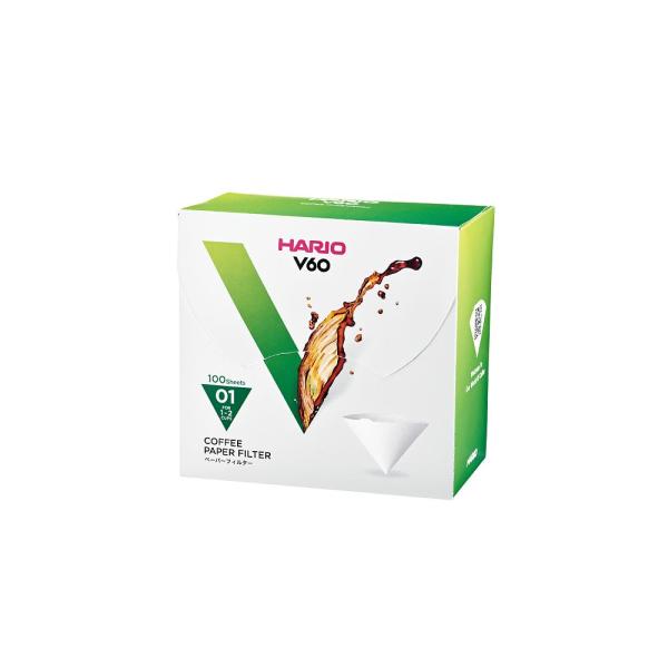 HARIO ハリオ V60用ペーパーフィルター W 100枚箱入り 5箱セット 500枚 VCF-0...