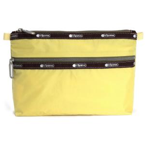 LeSportsac レスポートサック ポーチ 2261 CLASSIC 2 ZIP POUCH LC71 PW BUTTERSCOTCH C1