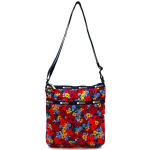 LeSportsac レスポートサック ショルダーバッグ ON THE GO CROSSBODY BRIGHT ISLE FLORAL