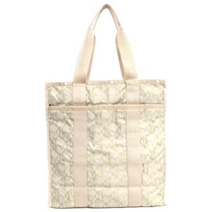LeSportsac レスポートサック トートバッグ 3848 LG WEB BOOK TOTE E872 MONOGRAM JACQUARD IVORY