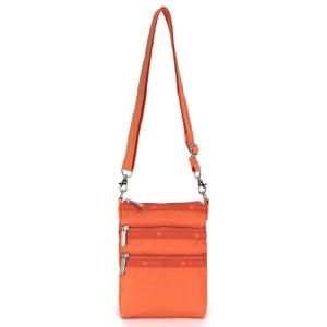 LeSportsac レスポートサック ショルダーバッグ 4007 3 ZIP CROSSBODY  R119 TANGERINE｜ワダツミ