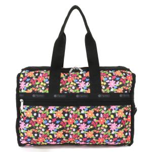 LeSportsac レスポートサック ボストンバッグ 4318 DELUXE MED WEEKENDER  E876 PAINTED GARDEN｜wadatsumi
