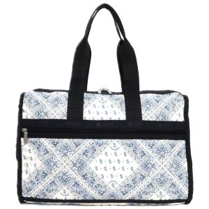 LeSportsac レスポートサック ボストンバッグ 4318 DELUXE MED WEEKENDER HC91 Bandanna Breeze