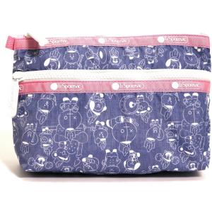 LeSportsac レスポートサック ポーチ COSMETIC CLUTCH BT21 DENIM ACC