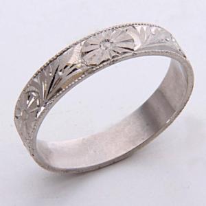 見て！造幣局刻印Pt900プラチナリング指輪14号！MJ-1097 : wadaya44