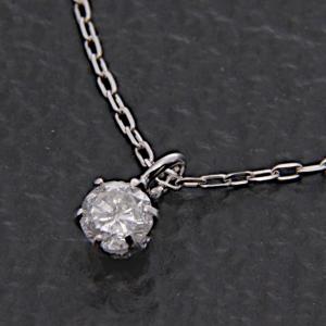 ネックレス K18 18金 PG ピンクゴールド ブラウンダイヤ 1.34 カード  