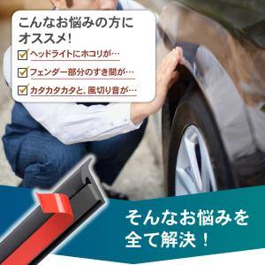 T型 エアロモール 5m 車 ヘッドライト エ...の詳細画像4