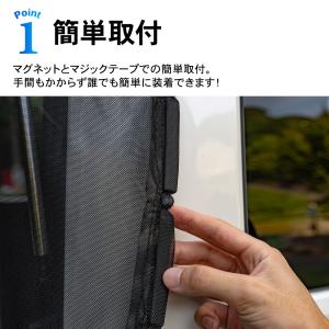 バックドア メッシュネット メッシュカーテン ...の詳細画像5
