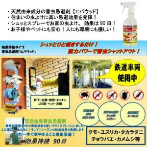 虫よけスプレー ヒバウッド 2本セット 虫除け...の詳細画像1