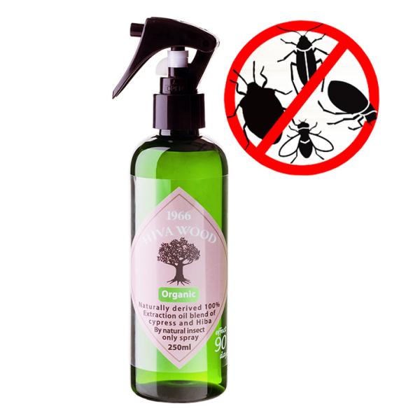 ヒバウッドオーガニック  1本 ヒバウッドオーガ 虫よけスプレー 虫除けスプレー 天然由来成分 正規...