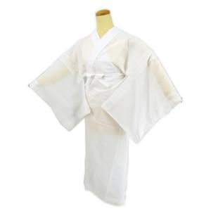 洗える長襦袢 反物【夏用/白 横乱絽 ちりめん絽】白無地 襦袢