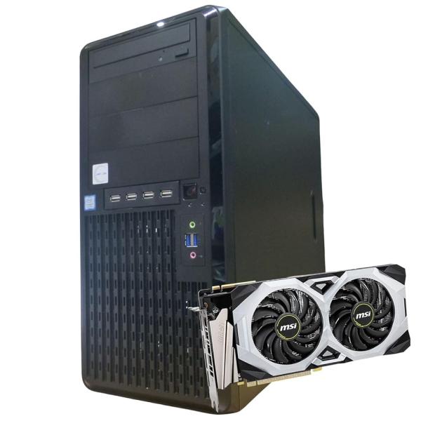 【整備済み品】 ゲーミングPC デスクトップ タワー型 UNITCOM biz-h 第9世代 Cor...