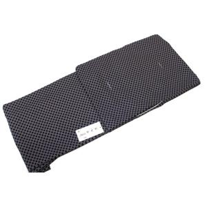 お仕立て上がり袷せキモノ-No.043【Mサイズ/良質江戸小紋柄/地色：黒色